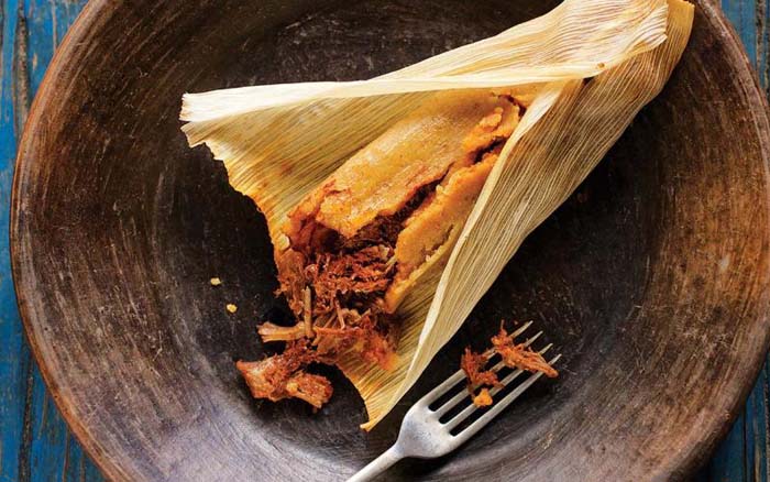 Receta de tamales de puerco mexicanos | Tacos y quesadillas